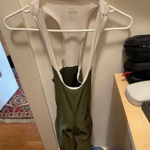 Women's Ornot House Bibs Green size XS cycling